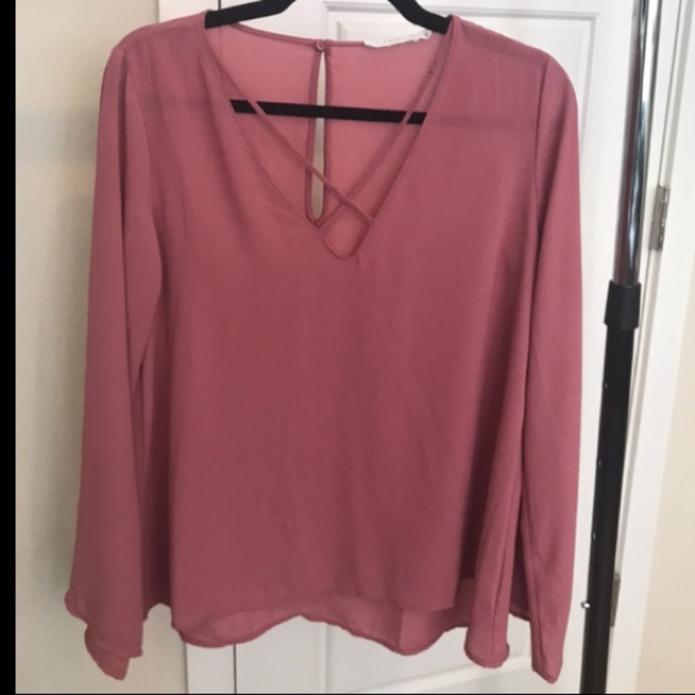 Lush Pink Blouse